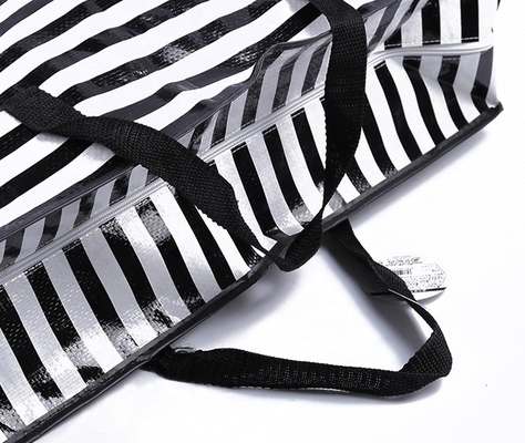 Bolso tejido polipropileno laminado grande de 100pcs 80gsm RoHS
