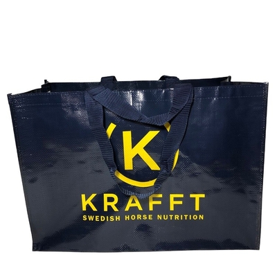 Bolso tejido polipropileno de 180gsm que hace compras 15kg los 40x40x12cm