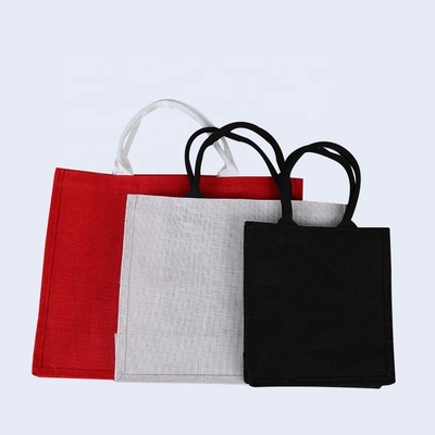Bolso de compras del yute de CMYK