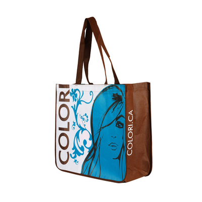 RPET los 60X3cm 30g CMYK BOPP laminó bolsos tejidos los PP