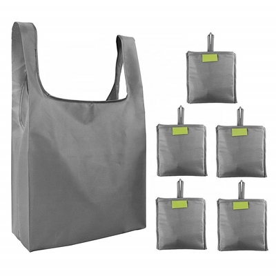 Bolsos de ultramarinos reutilizables plegables de RPET los 30cm los 36x38cm PEVA
