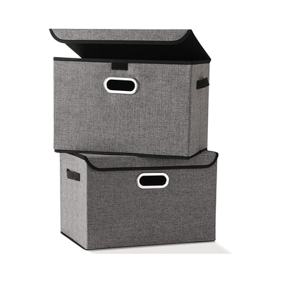 Caja plegable de la tela de la ropa 10L 10KG los 32x32x16cm