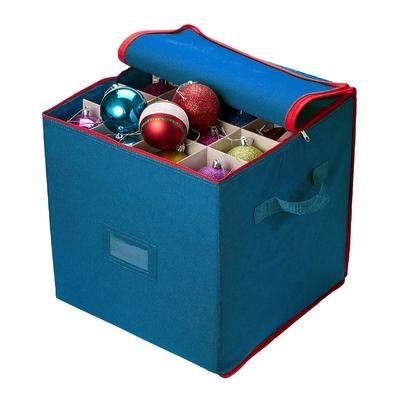 Caja plegable de la tela de la Navidad 3L los 30.5x30.5x30.5cm