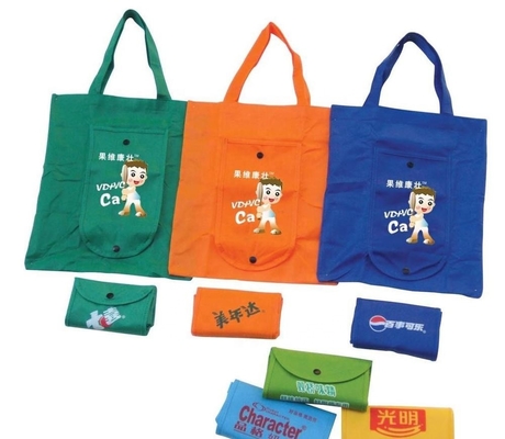 Los bolsos no tejidos de los 30x12x40cm que hacen compras 200gsm PEVA son biodegradables