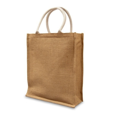 Bolso de compras del yute del OEM Tote Women Beach los 45x15x33cm