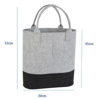 La fibra de poliéster MQR501 plegable sentía a Tote Bag
