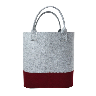 La fibra de poliéster MQR501 plegable sentía a Tote Bag