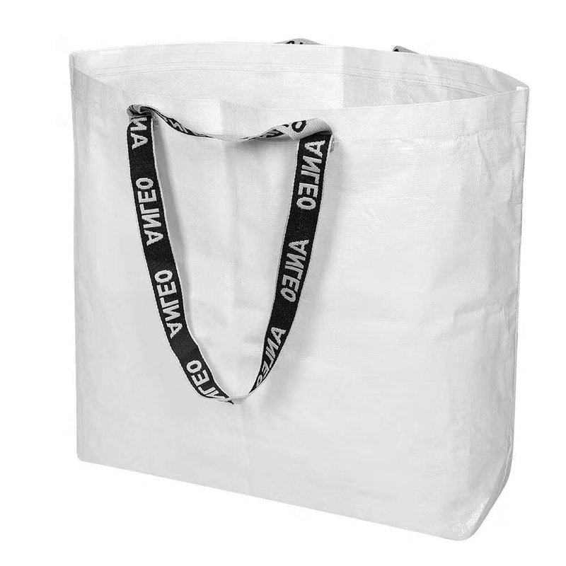 Bolso libre AZO a todo color de los supermercados los 30cm 100gsm RPET del OEM